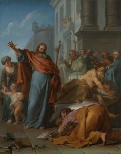 The Miracles of Saint James the Greater, 1726. av Noël Nicolas Coypel