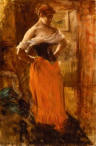La Toilette (olje på lerret)