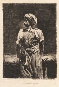 mauriske typer av Norbert Goeneutte
