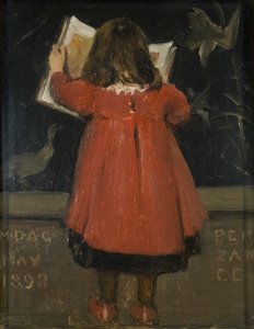 Portrett av kunstnerens datter, Alethea Garstin