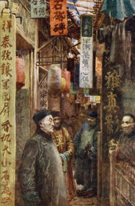 En gate i Canton, Kina av Norman Hardy