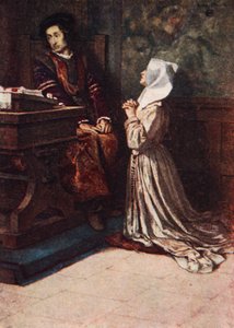 Isabels bønn, Measure for Measure, Act II Scene 2, illustrasjon fra 
