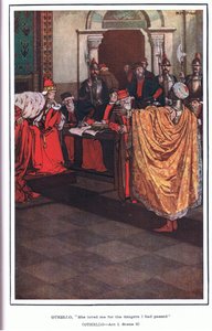 Othello: "Hun elsket meg for farene jeg hadde passert" (Othello)