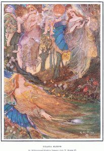 Titania sover (En midtsommernattsdrøm)