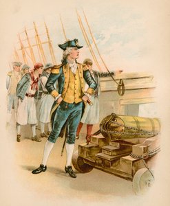 John Paul Jones, første kaptein for den amerikanske marinen
