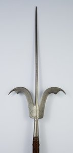 Friuli Spear, ca. 1600-20 (stål og tre) av Northern Italian School