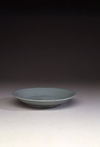 Sjelden Ruyao grunne tallerken (keramikk) (se også 466677) av Northern Song Dynasty Chinese School