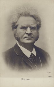 Bjornstjerne Bjornson (1832-1910), norsk nobelprisvinnende forfatter