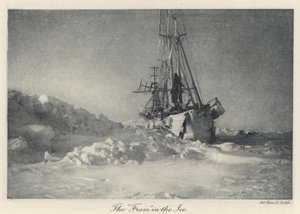 "Farmen" i isen (s/hvitt bilde) av Norwegian Photographer