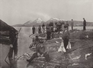 Vasking av Klip-fisk av Norwegian Photographer