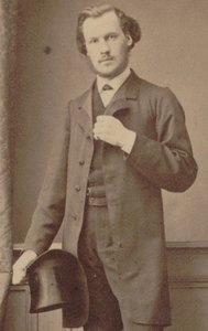 Portrett av komponisten Charles Lenepveu 1840-1910, 1870. av Numa Blanc
