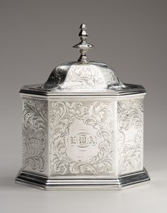 Tebeholder, 1845 av Obadiah Rich