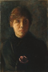 Selvportrett, ca. 1890