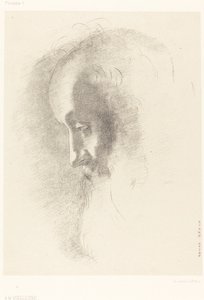 A La Vieillesse (Til alderdom) av Odilon Redon