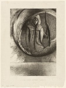 And Beyond, Astral Idol, Apotheosis, plate 2 av 6 av Odilon Redon