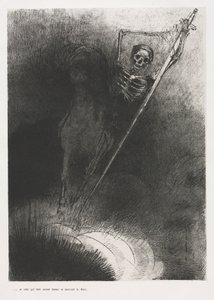 Og hans navn som satt på ham var døden av Odilon Redon