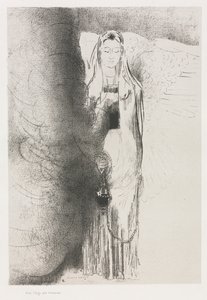 Og engelen tok røkelseskaret av Odilon Redon