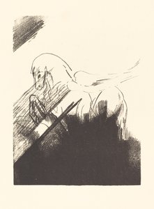 Cheval aile (Winged Horse) av Odilon Redon
