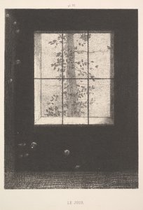 Day Le Jour, fra serien, Dreams Songes, plate VI, 1891. av Odilon Redon
