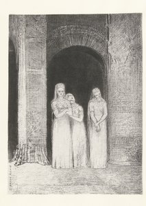 Prestinnene var på vakt Prestinnene ventet La Nuit (serietittel) The Night (serietittel) av Odilon Redon