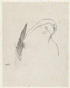 Fra slaap Søvnen av Odilon Redon