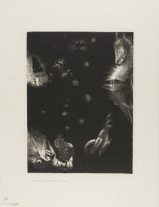 Ulike folkeslag bor i landene i havet, plate 23 av 24 av Odilon Redon
