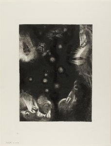 Ulike folkeslag bor i landene i havet, plate 23 av 24 av Odilon Redon
