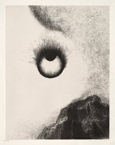 Overalt brenner øyeepler av Odilon Redon