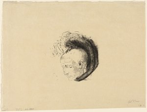 Frontispice for The Idealist Movement in Painting av André Mellerio av Odilon Redon