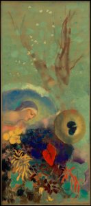 Hyllest til Leonardo da Vinci av Odilon Redon