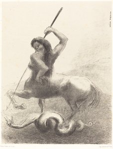 Det var kamper og forgjeves seire av Odilon Redon