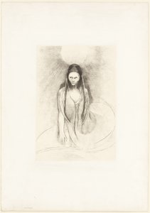 Intelligens var min! Jeg ble Buddha, plate 12 av 24 av Odilon Redon