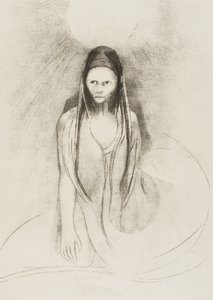 Intelligens var min! Jeg ble den store Buddha!, plate 12 av 24 av Odilon Redon