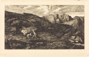 Frykt av Odilon Redon