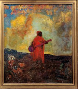 Arabisk maleri av Odilon Redon (1840-1916) 1893 Søn. 0,5x0,44 m Paris, Museum of the Peute Palais. av Odilon Redon