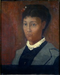 Fru Odilon av Odilon Redon