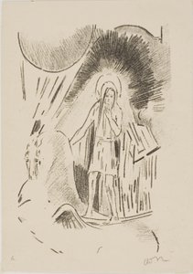 Mann på Pegasus av Odilon Redon