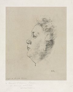 Frøken Juliette Dodu, 1904. av Odilon Redon