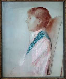 Portrett av Madame Odilon Redon (1853-1923) 