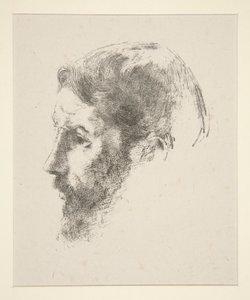 Portrett av Pierre Bonnard av Odilon Redon