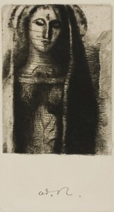 Prinsesse Maleine (Den lille Madonna) av Odilon Redon