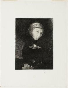 Sad Ascent, plate ni fra In Dreams av Odilon Redon