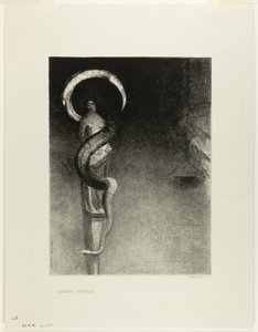 Slangehalo av Odilon Redon