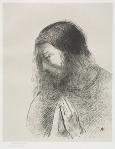 The Apocalypse of Saint John: Og jeg John så disse tingene og hørte dem, 1899. av Odilon Redon