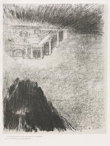 The Apocalypse of Saint John: And I, John, Saw the Holy City, New Jerusalem., 1899. av Odilon Redon