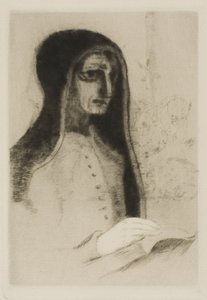 Boken (Saint Theresa) av Odilon Redon