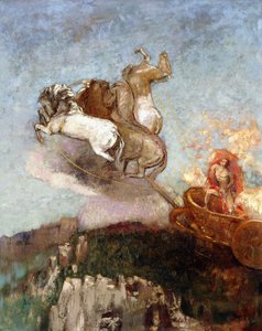 Vognen fra Apollo, 1907-1908 av Odilon Redon