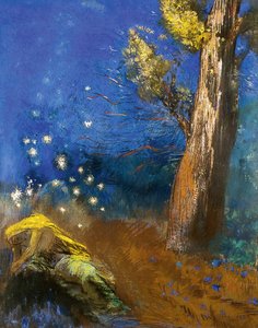 Buddhas død La Mort de Bouddha av Odilon Redon
