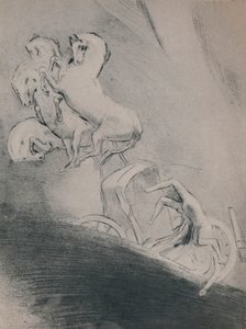 The Fall of Phaeton, slutten av 1800-tallet, 1946 av Odilon Redon
