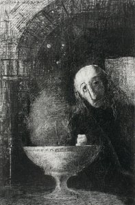 Det uendelige søket, fra natt av Odilon Redon